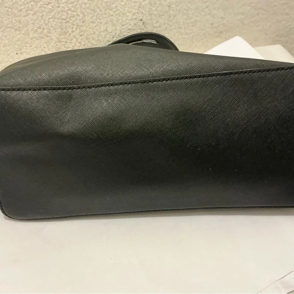 Kate Spade Black Satchel Bag crossbody multi compartment